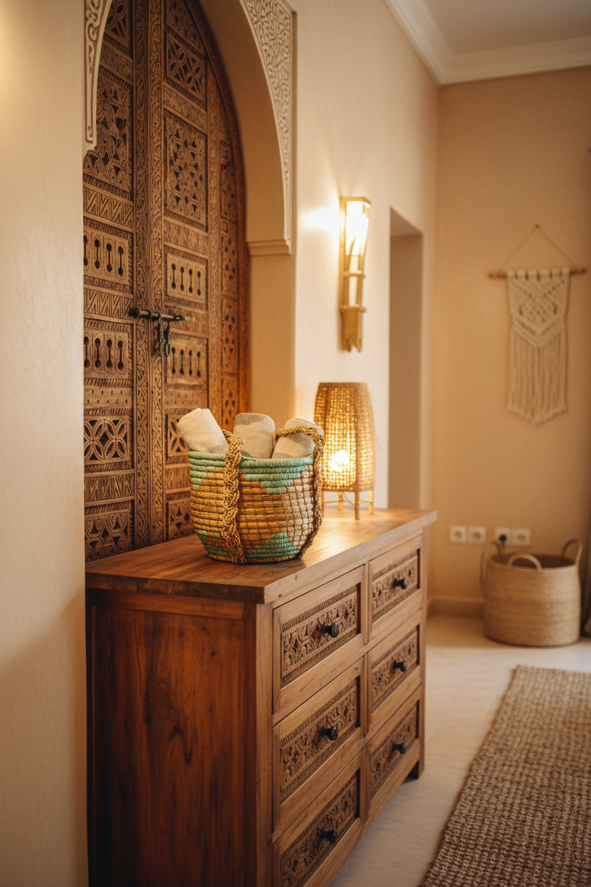 Moroccan Handwoven Baskets Wholesale for Hospitality | Azalaï